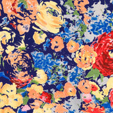 Flach Polyester Polyester Floral Vivid - Ribes y Casals