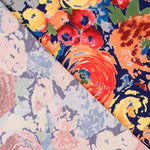 Flach Polyester Polyester Floral Vivid - Ribes y Casals