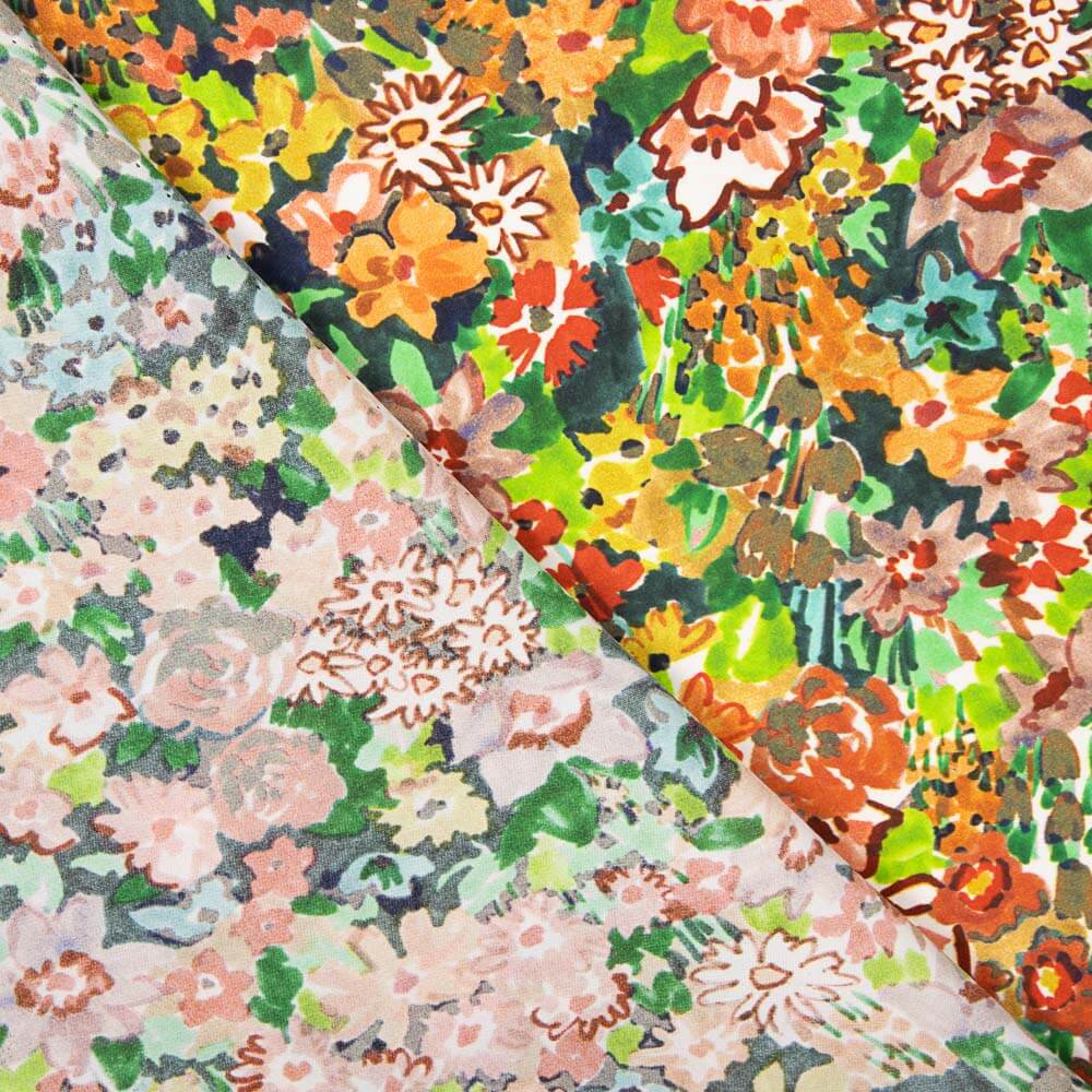 Flache Polyester Blumen Malerei - Ribes y Casals