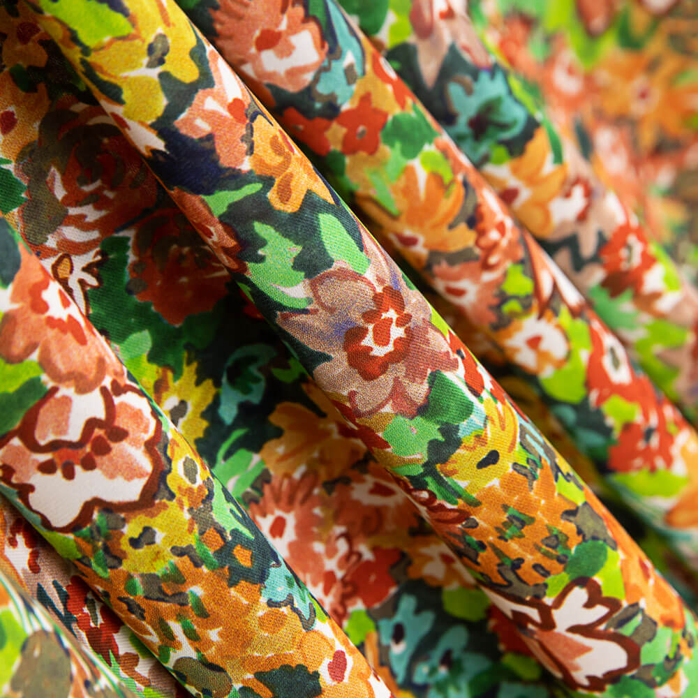 Flache Polyester Blumen Malerei - Ribes y Casals