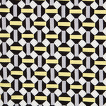 Flaches Polyester Geometrisch Gelb - Ribes y Casals