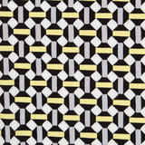Flaches Polyester Geometrisch Gelb - Ribes y Casals