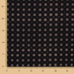 Flaches Polyester Geometrisch Schwarz - Ribes y Casals