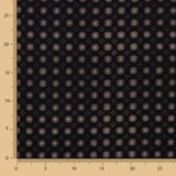 Flaches Polyester Geometrisch Schwarz - Ribes y Casals