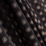 Flaches Polyester Geometrisch Schwarz - Ribes y Casals