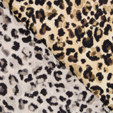 Flaches Polyester Leopard Kamel - Ribes y Casals