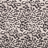 Satin Polyester Leopard Grau - Ribes y Casals