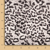 Satin Polyester Leopard Grau - Ribes y Casals