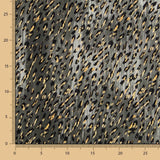 Flaches Polyester Leopard Grau - Ribes y Casals