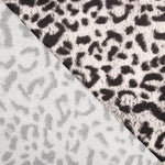 Satin Polyester Leopard Grau - Ribes y Casals