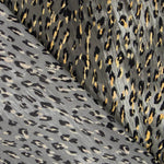 Flaches Polyester Leopard Grau - Ribes y Casals