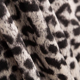 Satin Polyester Leopard Grau - Ribes y Casals