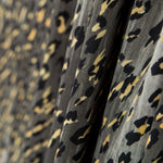 Flaches Polyester Leopard Grau - Ribes y Casals