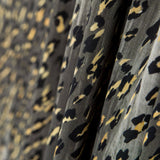 Flaches Polyester Leopard Grau - Ribes y Casals