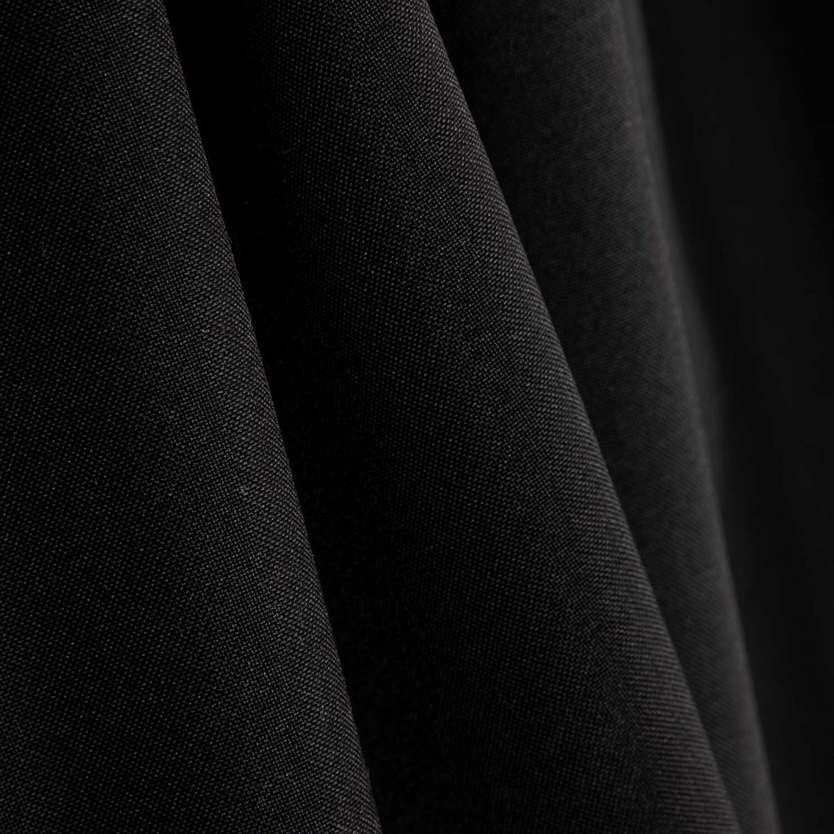 Retal Plana Polyester Schwarz - Verschiedene Größen x Breite von 150 cm - Ribes y Casals