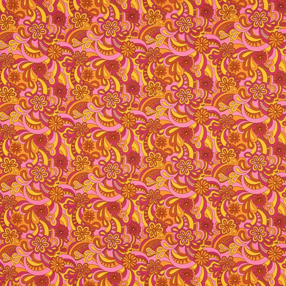 Flaches Polyester Flower Power - Ribes y Casals