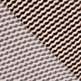 Flaches Polyester Geo Braun - Ribes y Casals