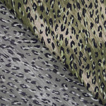 Flaches Polyester Leopard Grün - Ribes y Casals