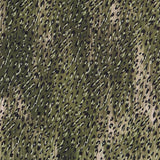 Flaches Polyester Leopard Grün - Ribes y Casals