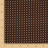Flaches Spandex Braun Mosaik - Ribes y Casals
