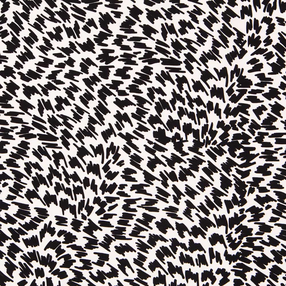 Flache Spandex-Striche Schwarz - Ribes y Casals