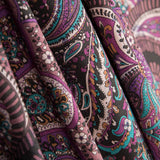 Flach Spandex Viskose Kaschmir Kaschmir Bougainvillea - Ribes y Casals