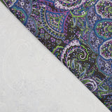 Flach Spandex Viskose Kaschmir Lila - Ribes y Casals