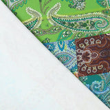 Flach Spandex Viskose Patchwork Patchwork Kaschmir - Ribes y Casals