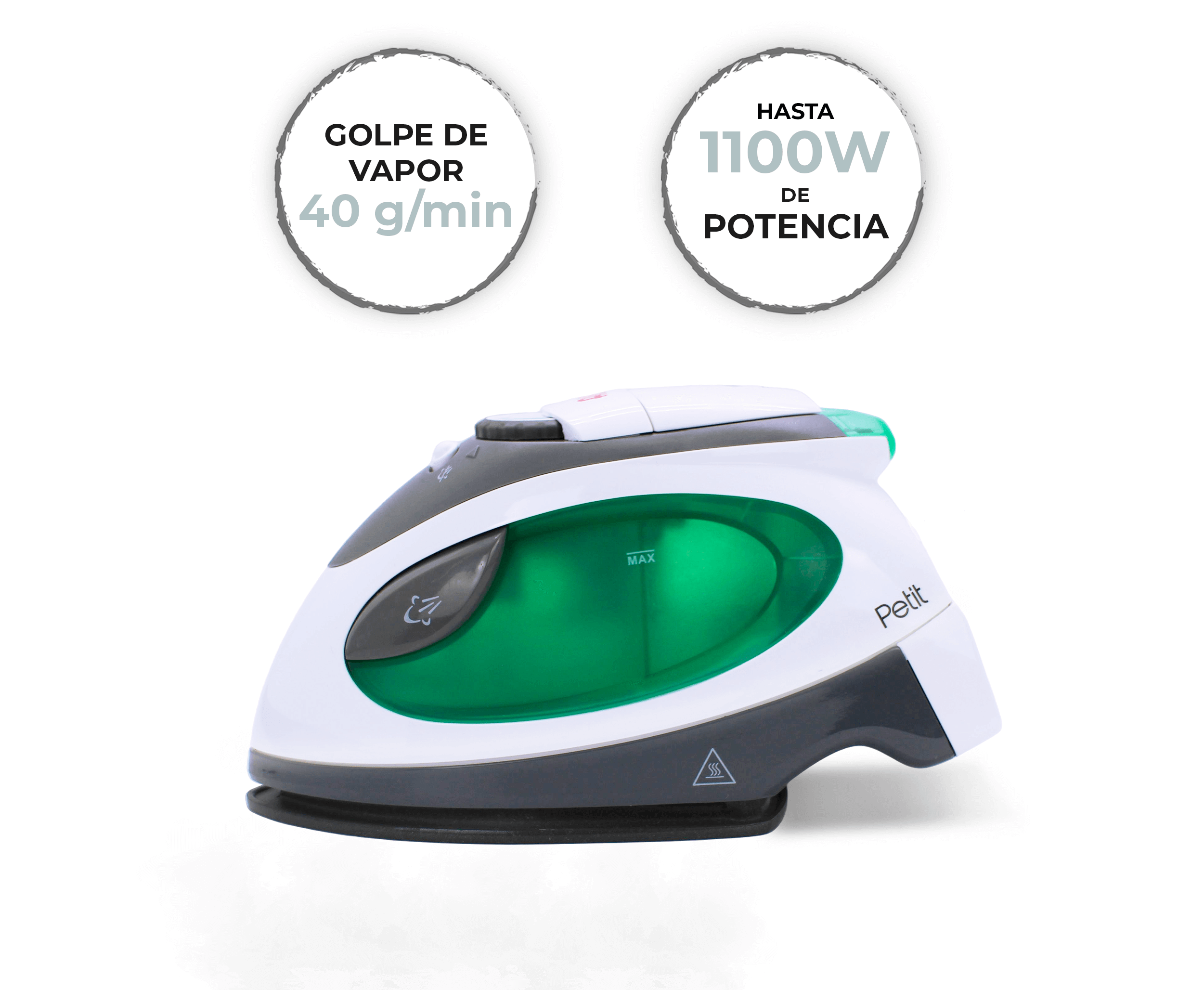 Alfa Petit Travel Iron - Ideal für Patchwork - Ribes y Casals