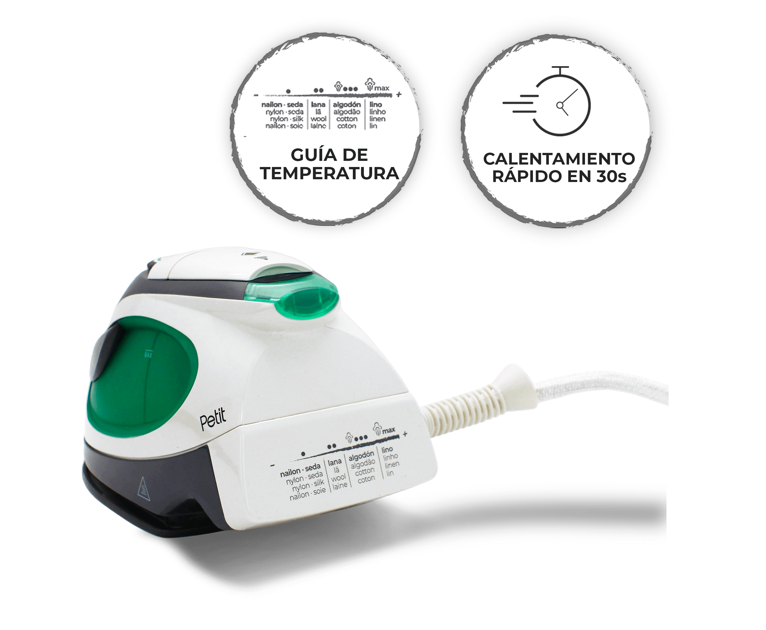 Alfa Petit Travel Iron - Ideal für Patchwork - Ribes y Casals