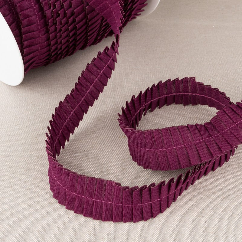Plissierter Polyester Kardinal 30mm - Ribes y Casals