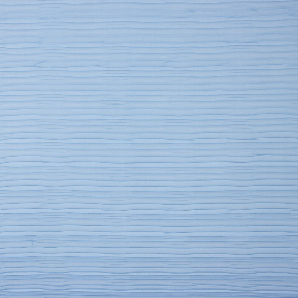 Plissierte Polyester-Gaze Hellblau - Ribes y Casals
