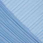 Plissierte Polyester-Gaze Hellblau - Ribes y Casals