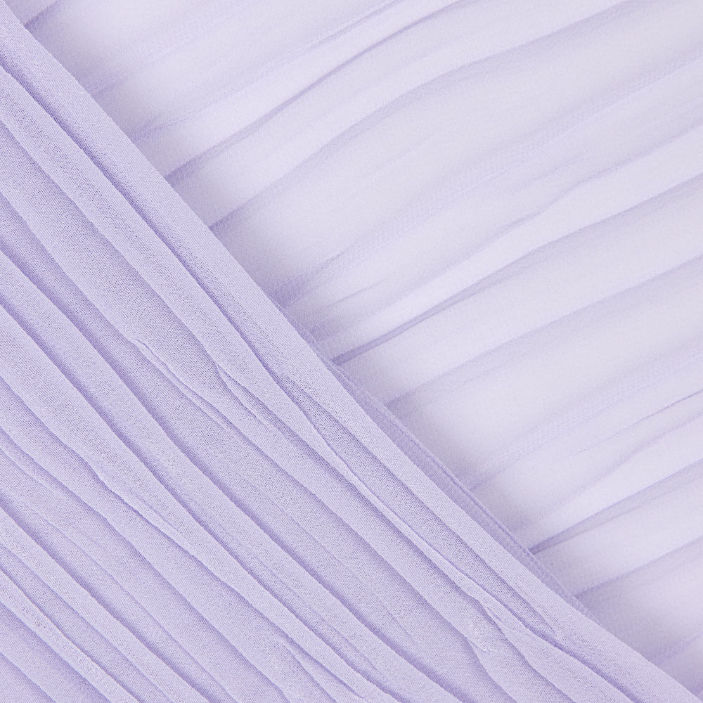 Plissierte Polyester-Gaze Helllila - Ribes y Casals