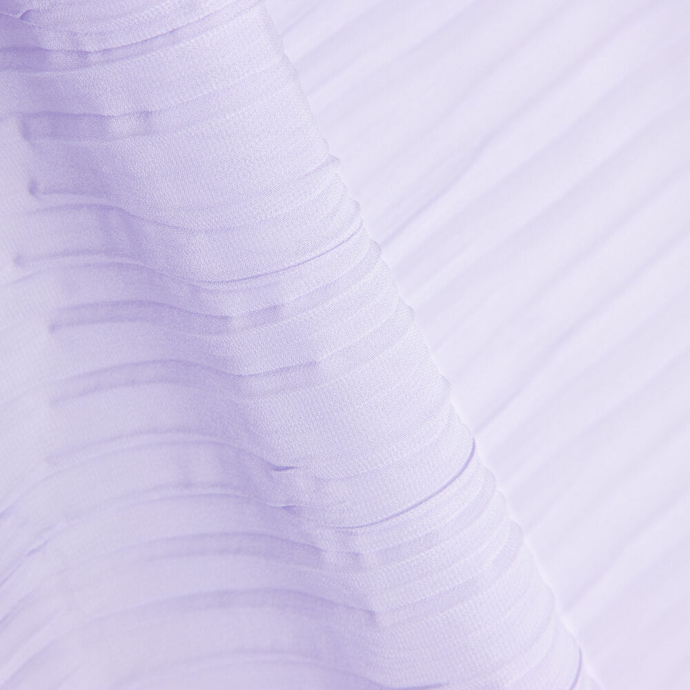 Plissierte Polyester-Gaze Helllila - Ribes y Casals