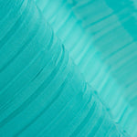 Plissierte Polyester-Gaze Wasser Grün - Ribes y Casals