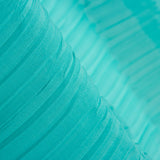 Plissierte Polyester-Gaze Wasser Grün - Ribes y Casals
