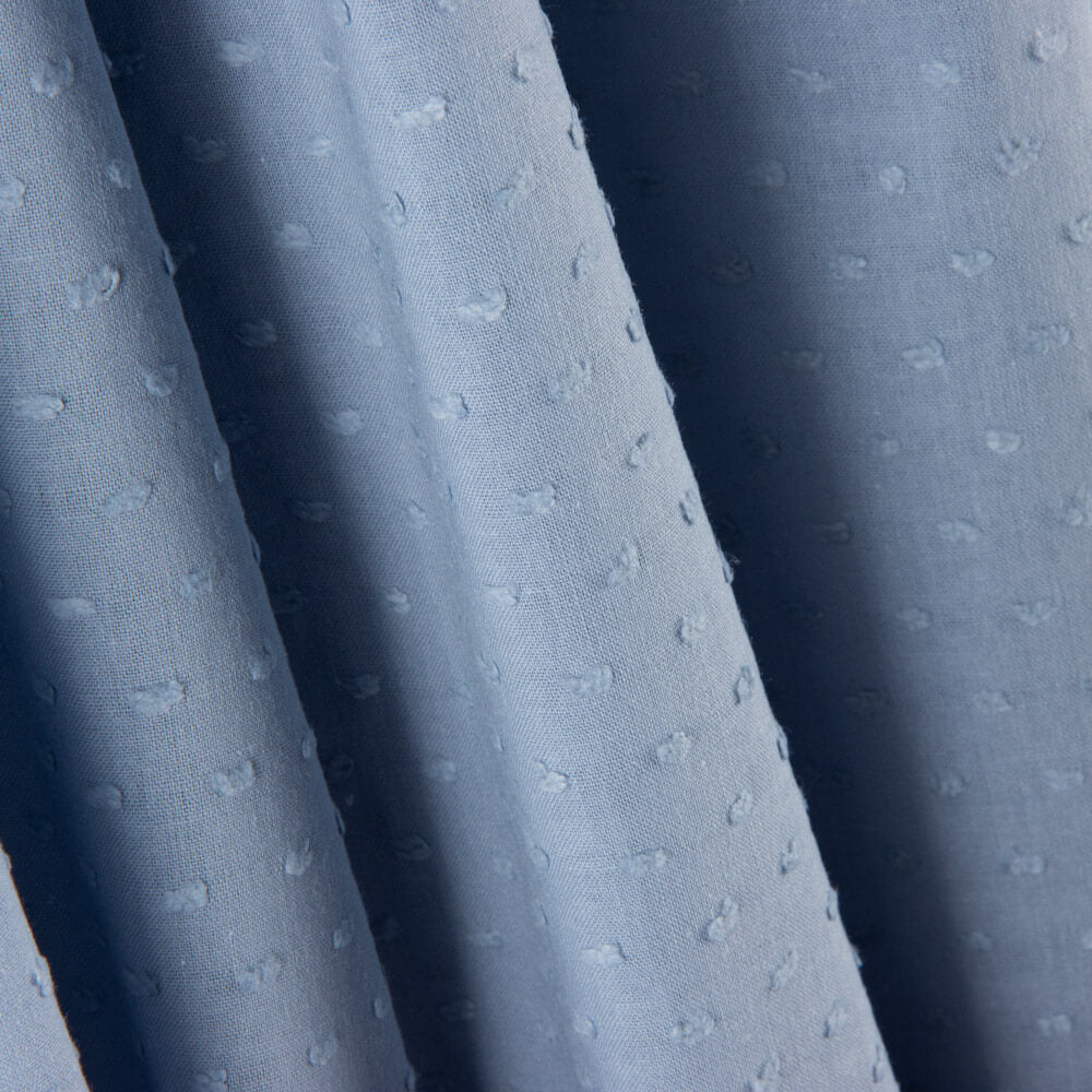 Plumeti Baumwolle Blau Denim - Ribes y Casals