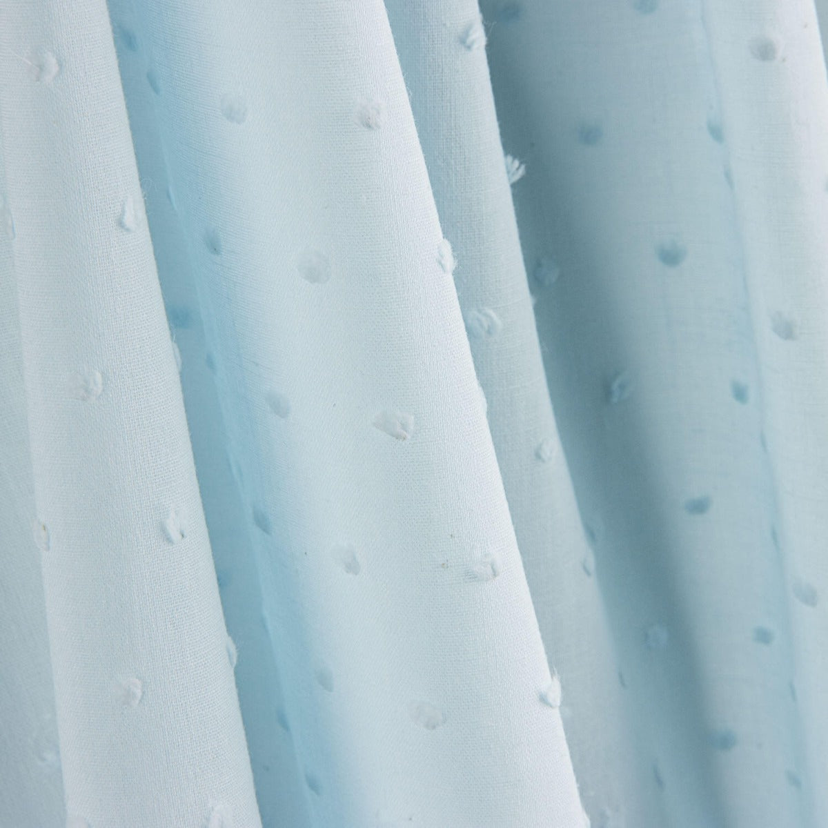 Plumeti Baumwolle Blau Himmelblau - Ribes y Casals