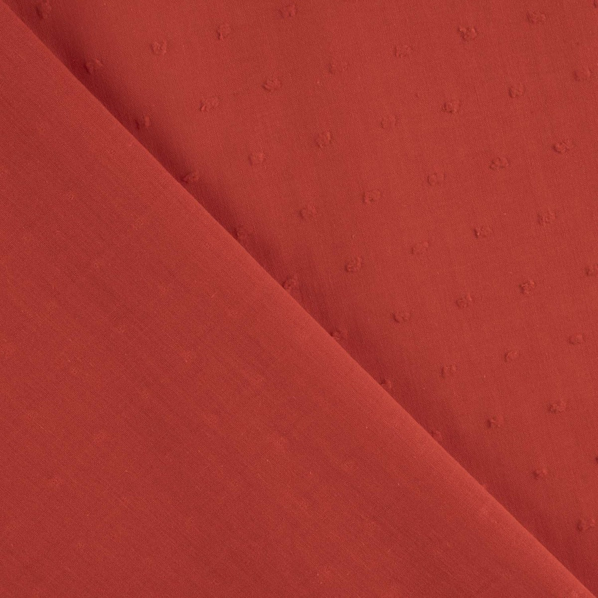 Plumeti Baumwolle Rot - Ribes y Casals