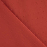 Plumeti Baumwolle Rot - Ribes y Casals