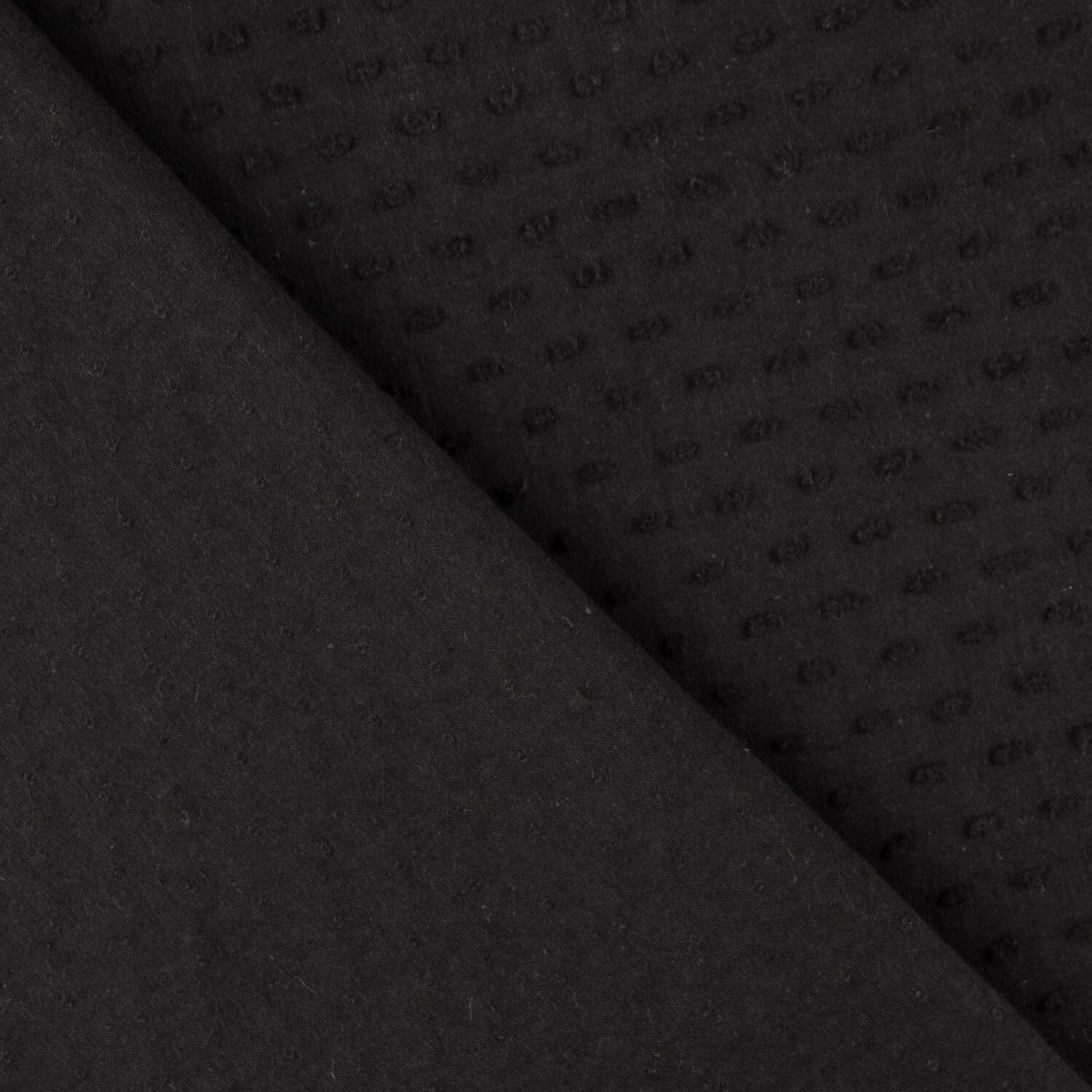 Plumeti Soft Cotton Schwarz - Ribes y Casals