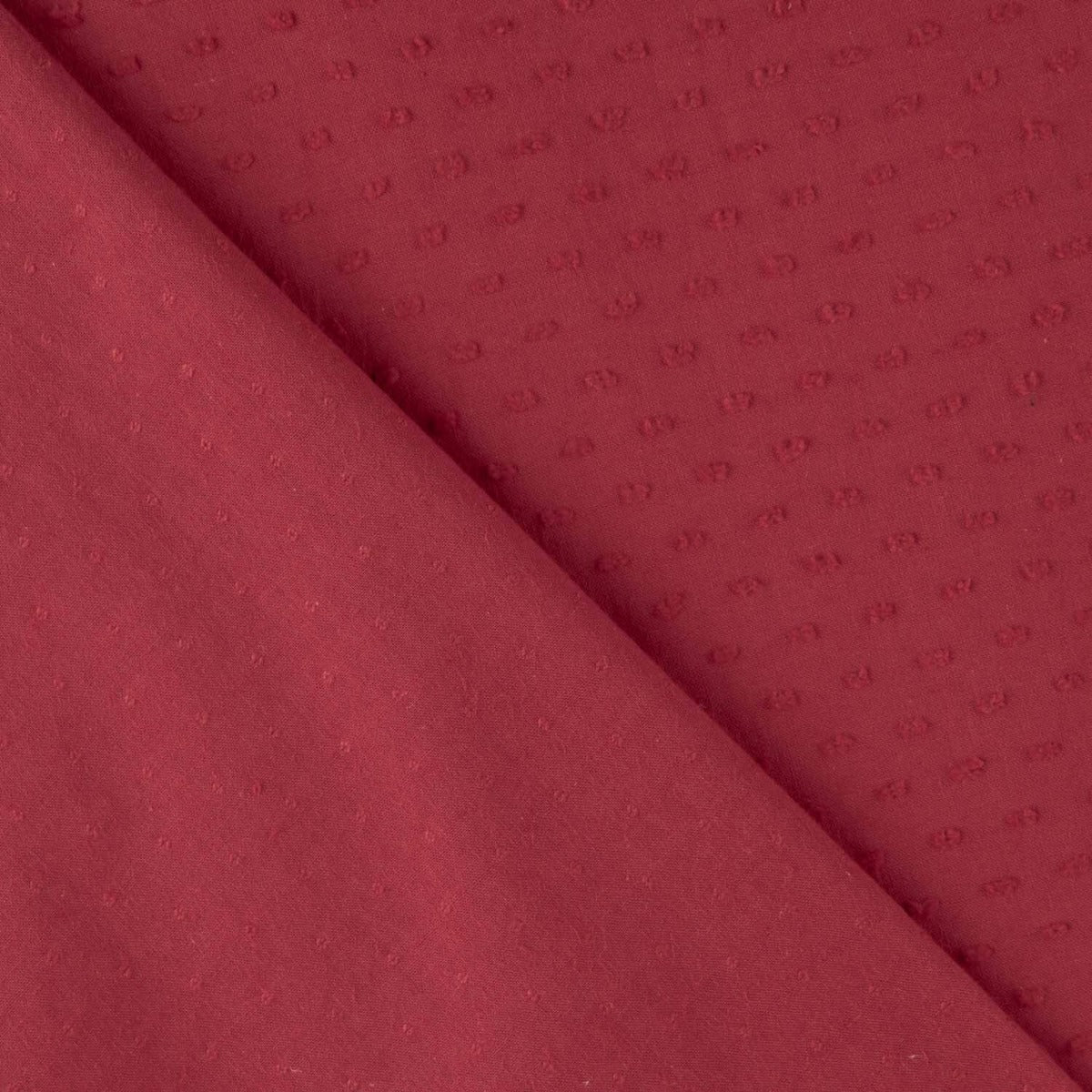 Plumeti Weiche Baumwolle Rot - Ribes y Casals
