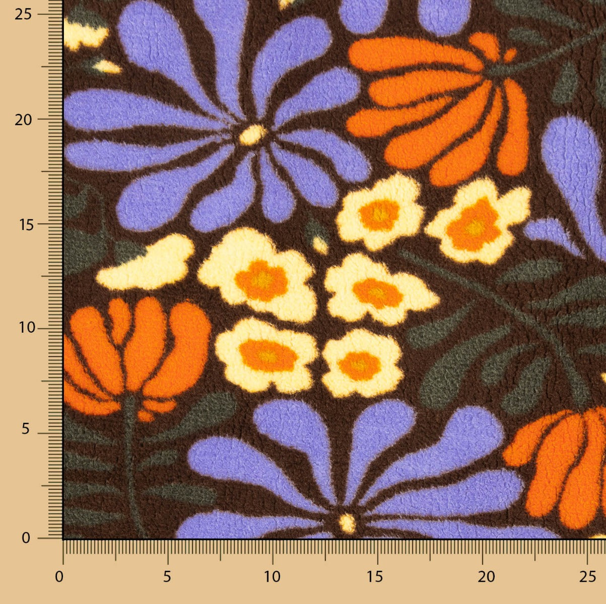 Fleece Fleece Fleece Fleece Floral Print - Ribes y Casals