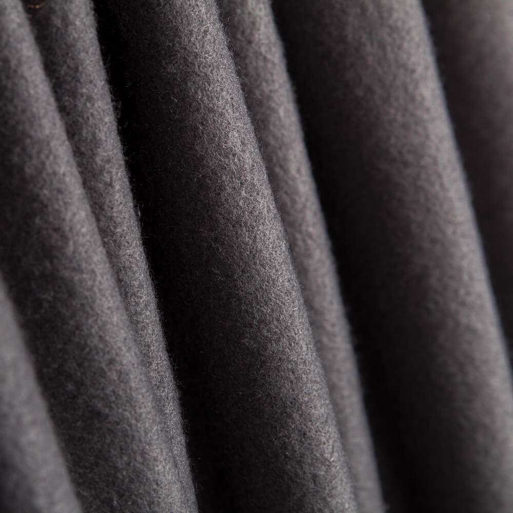 Futterstoff aus Fleece, dunkelgrau – verschiedene Maße x Breite 140 cm - Ribes y Casals