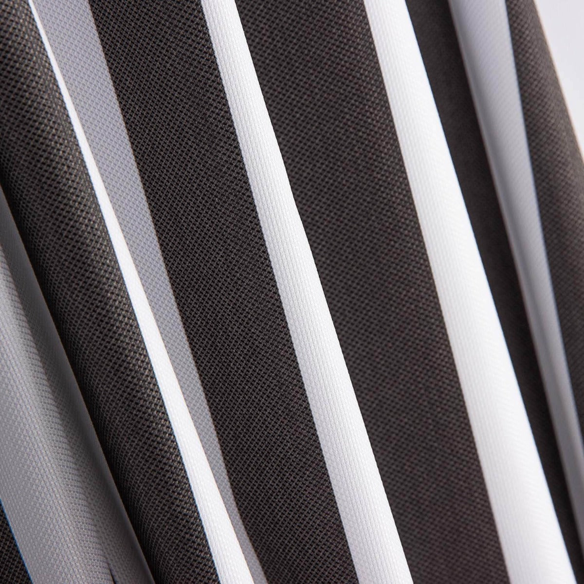 Flaches Polyester gestreift Schwarz - Ribes y Casals