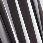 Flaches Polyester gestreift Schwarz - Ribes y Casals