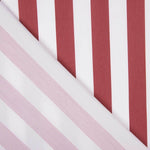 Flaches Polyester Gestreift Rot - Ribes y Casals