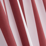 Flaches Polyester Gestreift Rot - Ribes y Casals