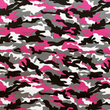 Fuchsia Camouflage Kunstleder - Ribes y Casals